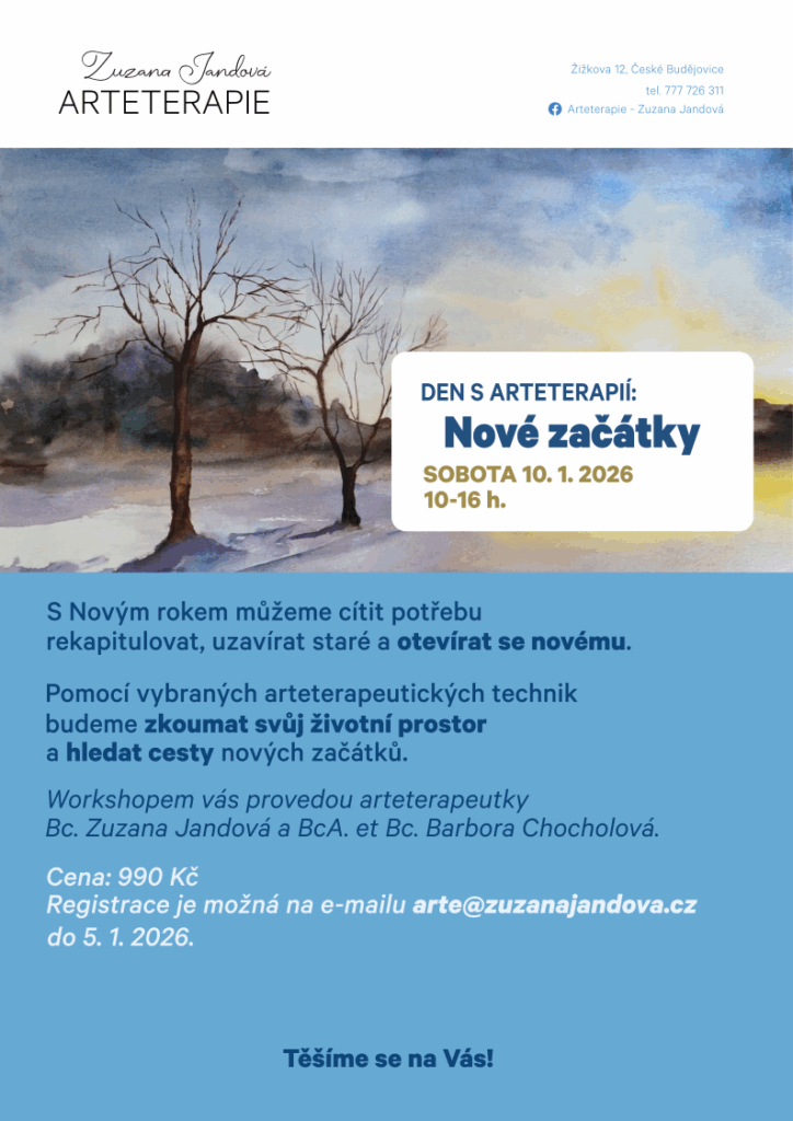arteterapie workshop české budějovice